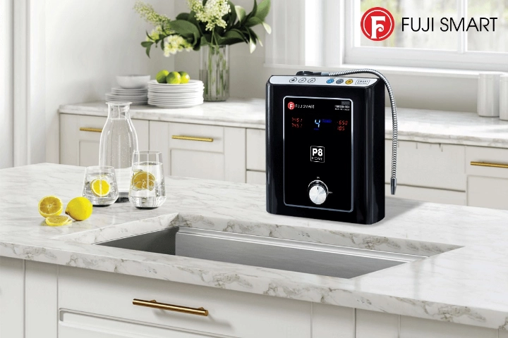 Thiết kế máy lọc nước điện giải iON kiềm Fuji Smart P8 Home