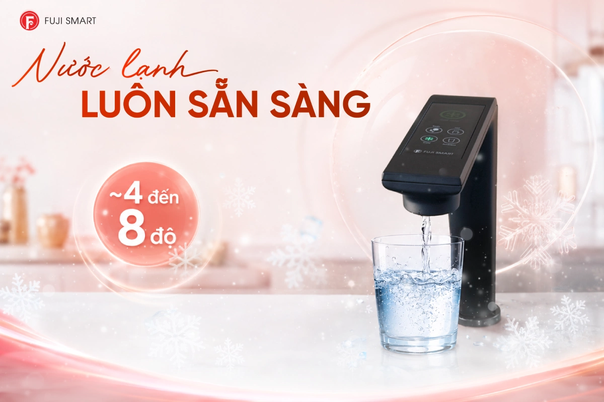 Máy lọc nước âm bồn Fuji Smart The Barista