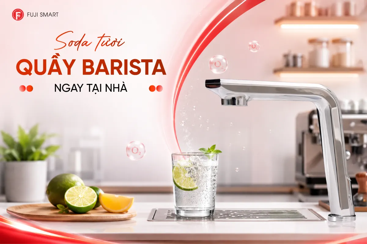 Máy lọc nước âm bồn Fuji Smart The Barista