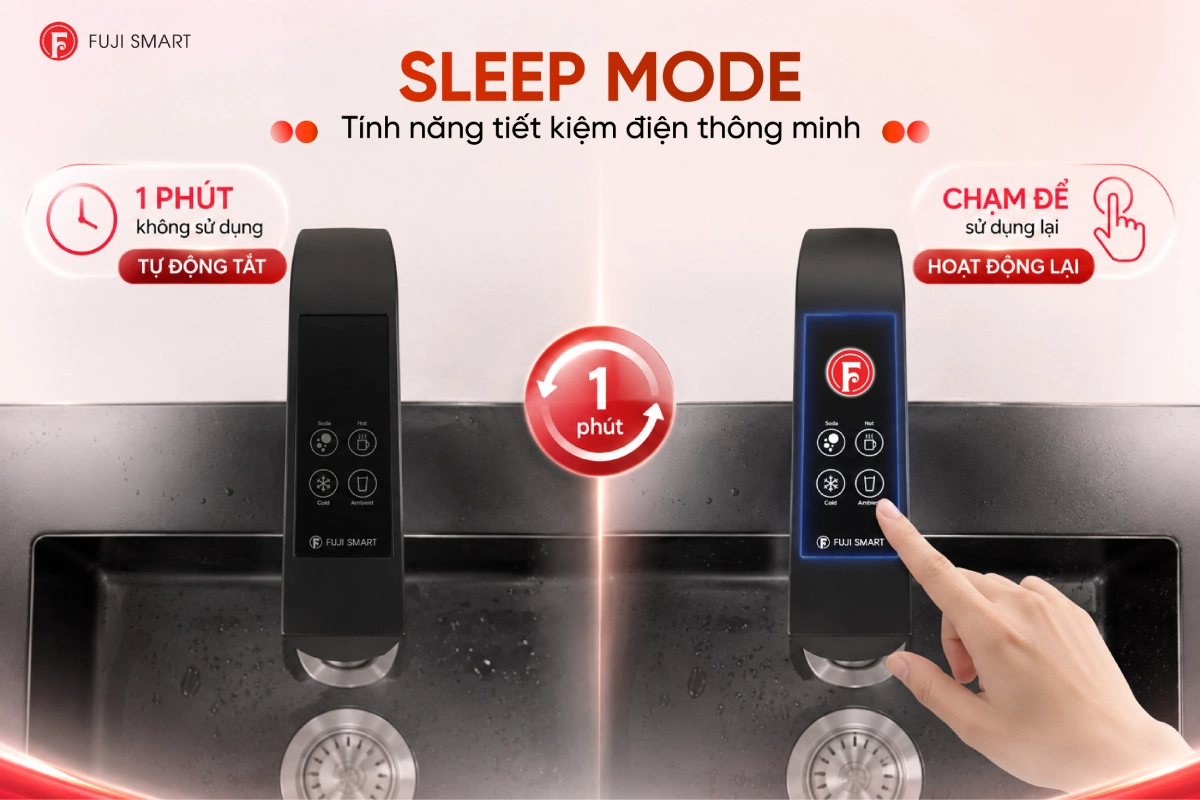 Máy lọc nước âm bồn Fuji Smart The Barista