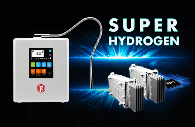 Máy lọc nước ion kiềm Fuji Smart i9 sử dụng công nghệ điện phân siêu Hydro