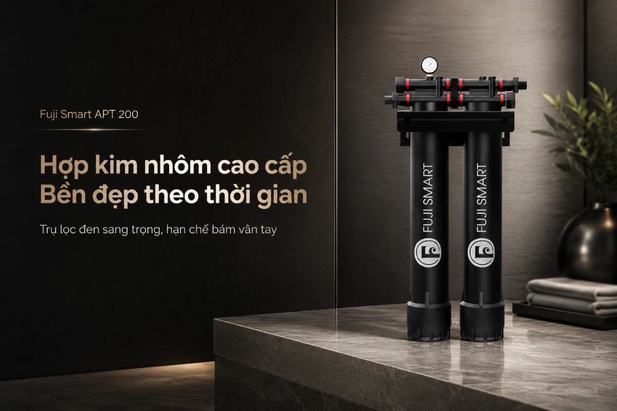 Hệ thống lọc tổng Fuji Smart APT 200 8 fuji Smart APT 200 ben dep theo thoi gian