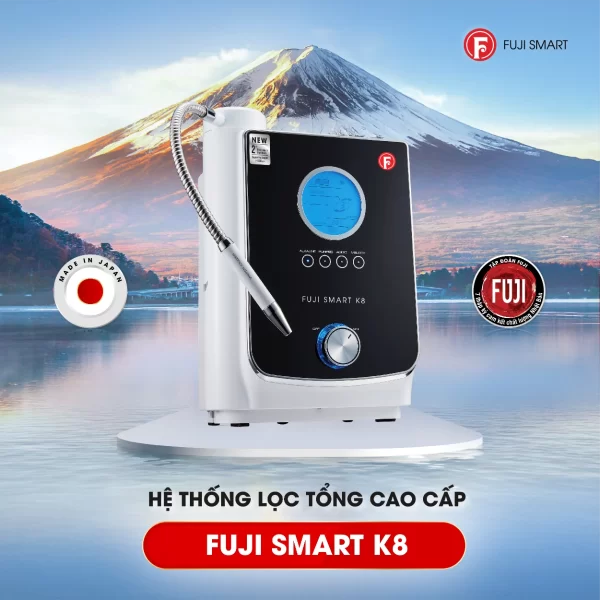 Máy điện giải ion kiềm Fuji Smart K8