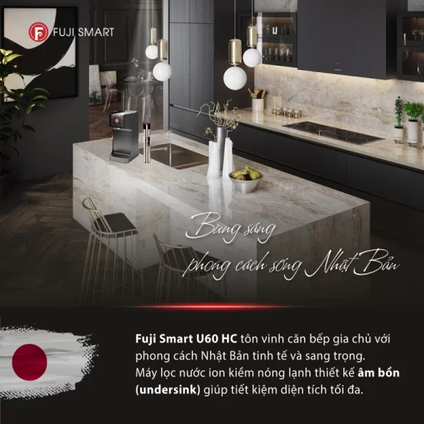Máy điện giải ion kiềm Fuji Smart U60 HC