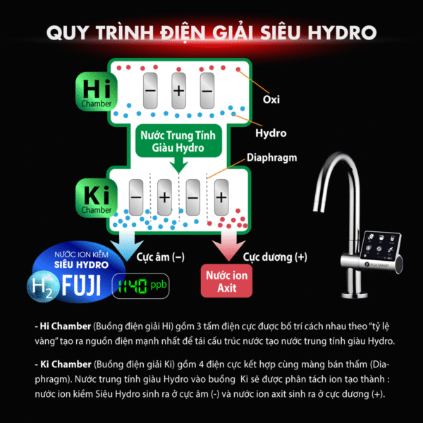 Máy điện giải ion kiềm Fuji Smart JP900