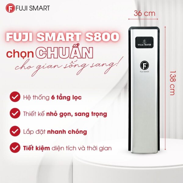 Hệ thống lọc tổng thông minh Fuji Smart S800