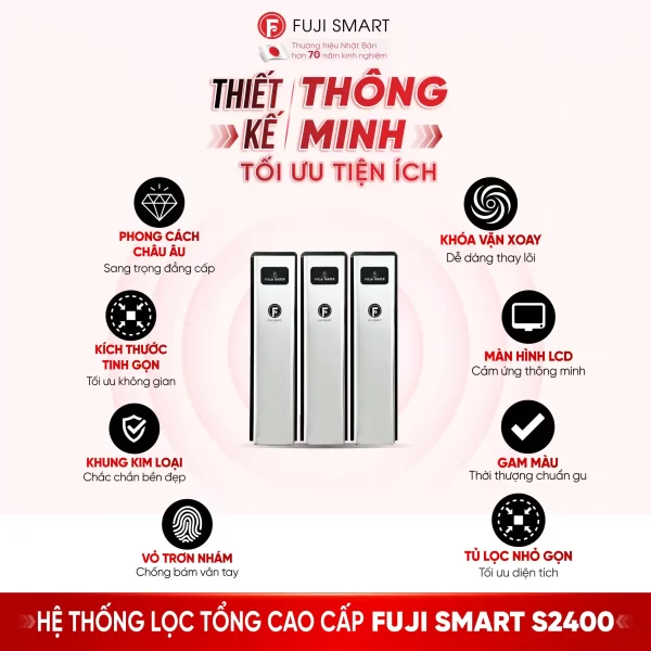 Hệ thống lọc tổng thông minh Fuji Smart S2400