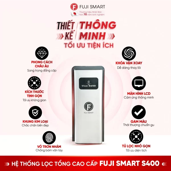Hệ thống lọc tổng thông minh Fuji Smart S400