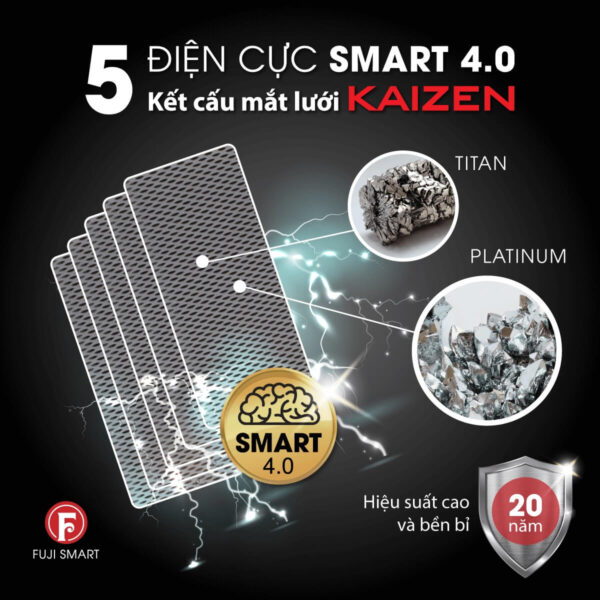 Máy điện giải ion kiềm Fuji Smart P8 Home