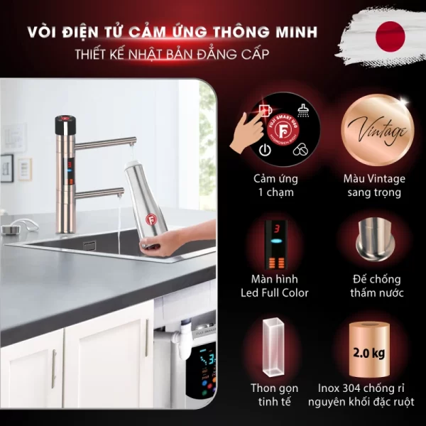 Máy điện giải ion kiềm Fuji Smart U60 HC