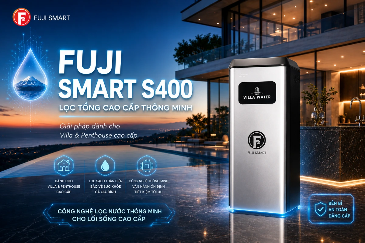 Fuji Smart S400 - Định Vị Trong Nhóm Lọc Tổng Cao Cấp