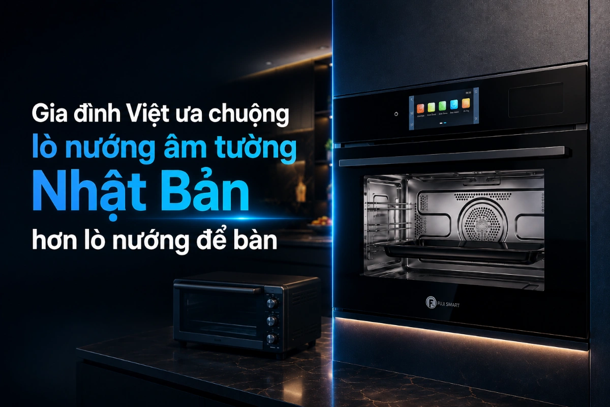 Gia dinh Viet ua chuong lo nuong am tuong Nhat Ban