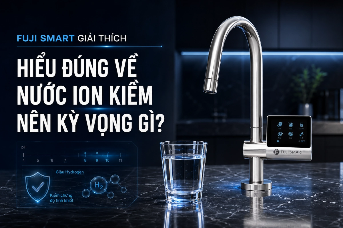 Hiểu Đúng Về Nước Ion Kiềm