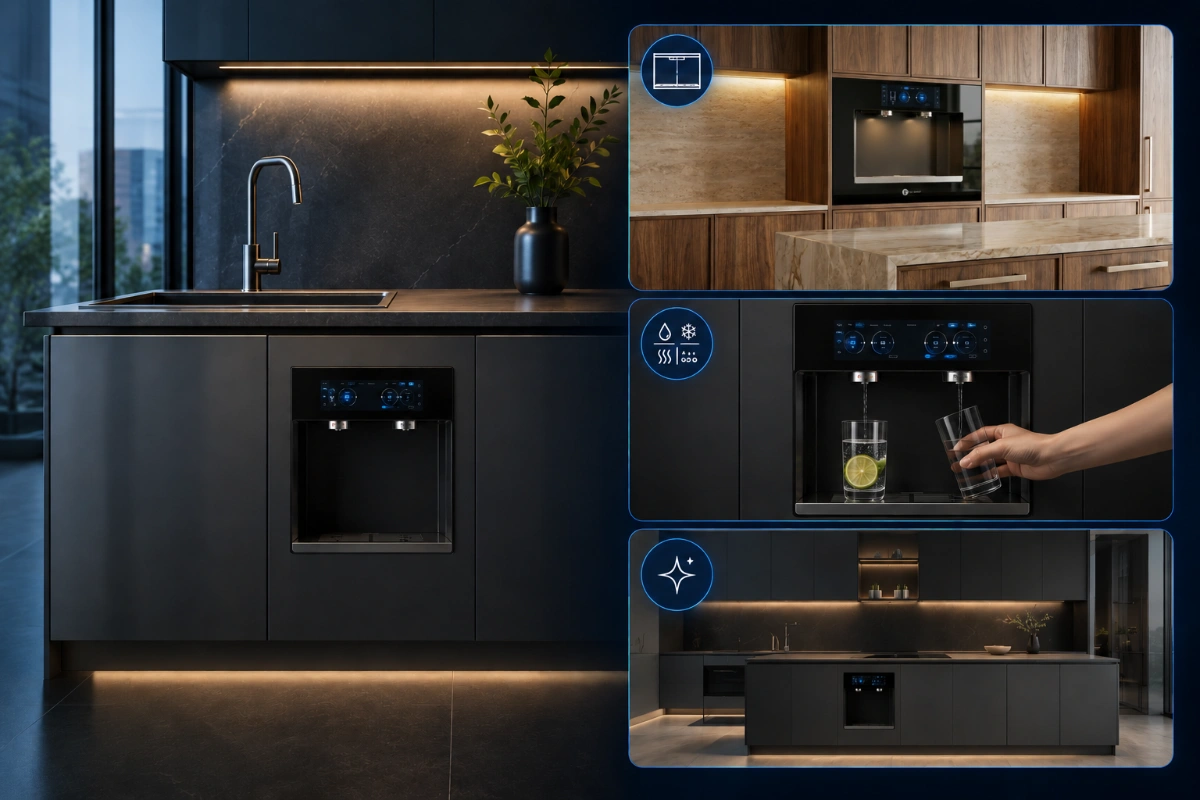 So sánh máy lọc nước âm tường và máy lọc nước truyền thống: Tại sao đầu tư vào Fuji Smart JAI tiết kiệm hơn về dài hạn? 4 Khác biệt Máy lọc nước âm tường