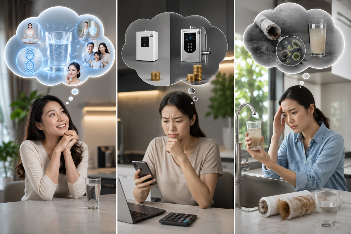 Sai Lầm Thường Gặp Khi Chọn Máy Lọc Nước Ion Kiềm