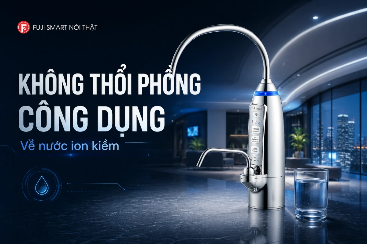 Tai Sao Fuji Smart Kien Quyet Noi That Ve Nuoc Ion Kiem