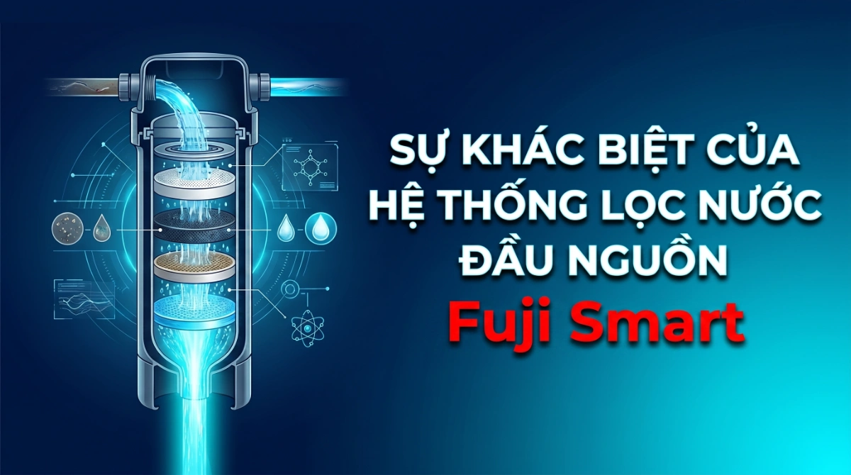 Hệ Thống Lọc Tổng Fuji Smart - Xử Lý Nước Đầu Nguồn