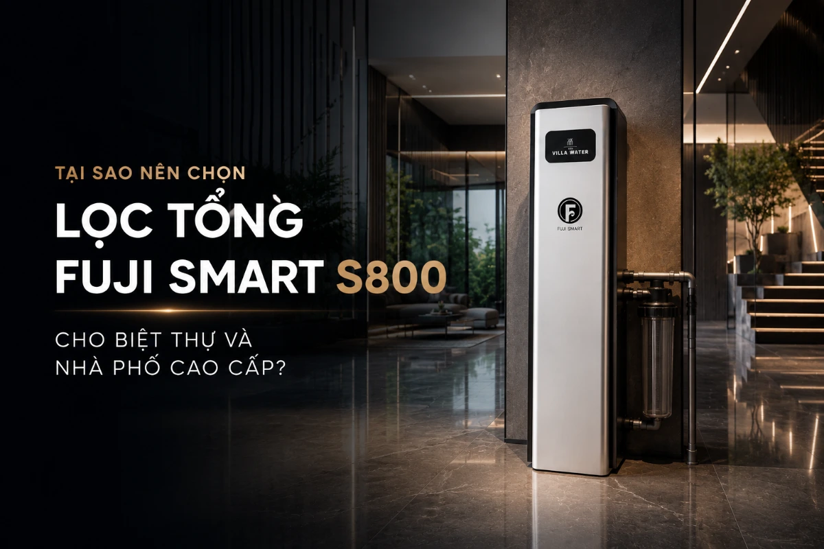Tai sao nen chon loc tong Fuji Smart S800 cho biet thu va nha pho cao cap