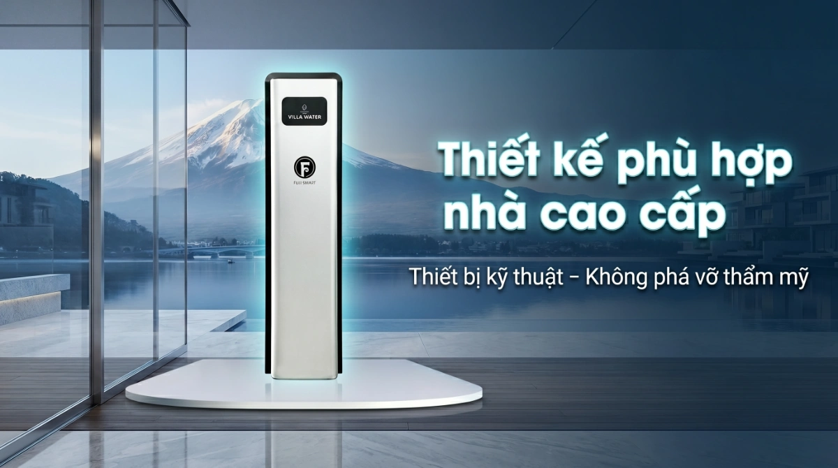 Hệ Thống Lọc Tổng Fuji Smart - Thiết Kế Phù Hợp Công Trình Cao Cấp
