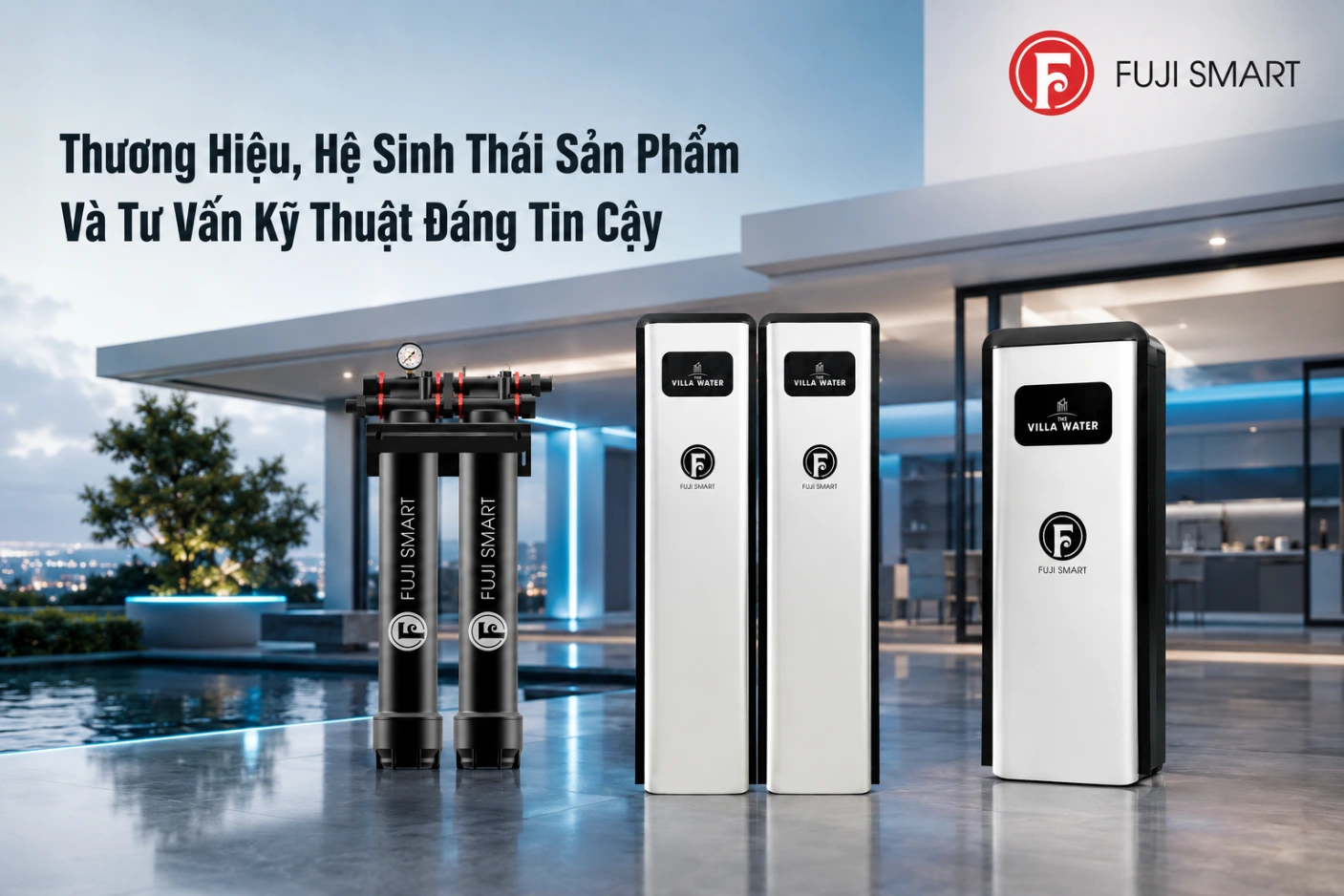 Fuji Smart: Vận Hành Thông Minh, Dễ Bảo Trì Và Có Cảnh Báo Thay Lõi