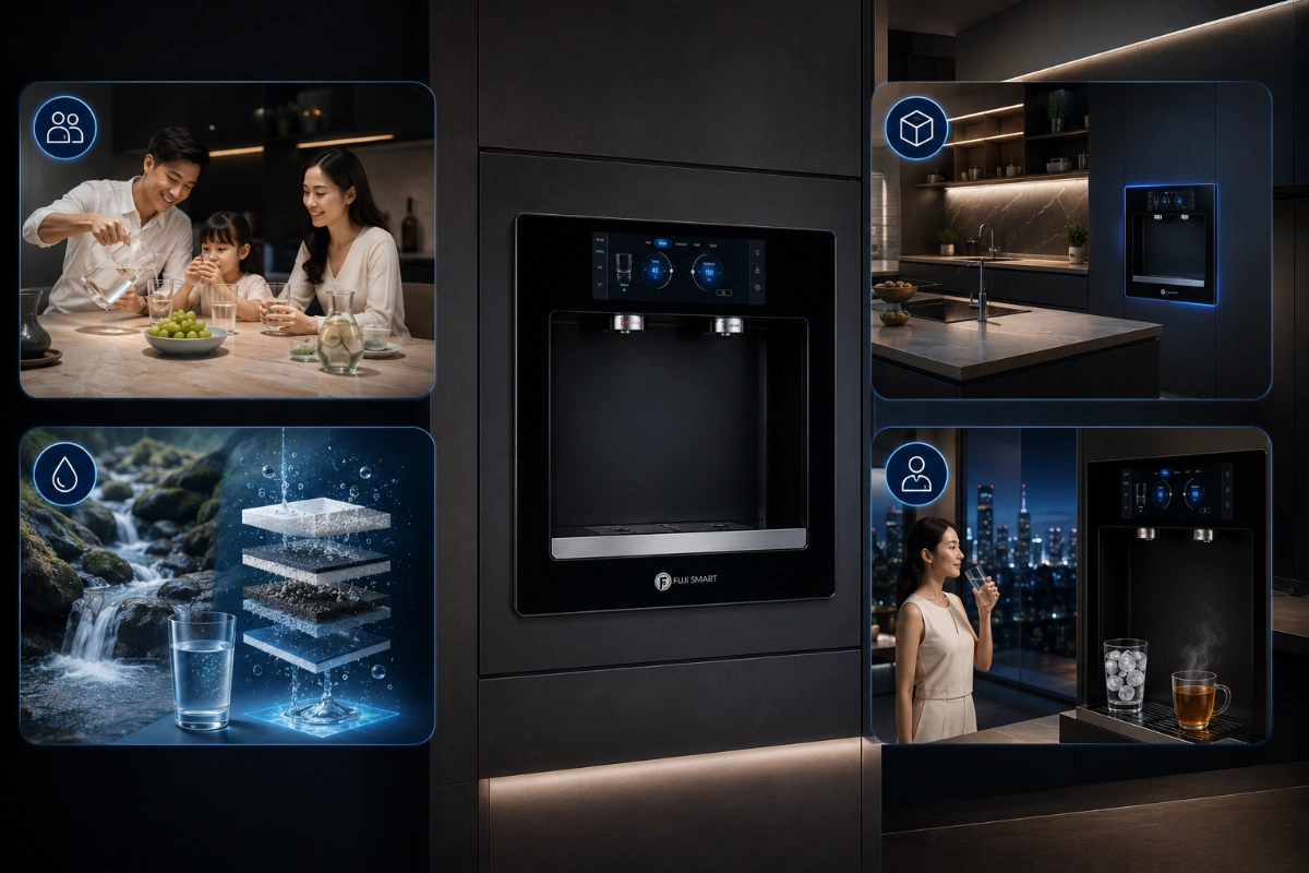 Tiêu chí chọn máy lọc nước âm tường