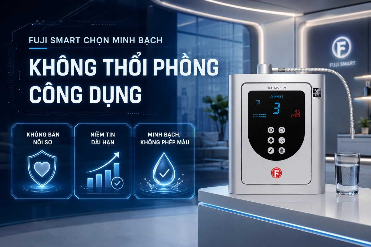 Fuji Smart Kiên Quyết Không Thổi Phồng Công Dụng
