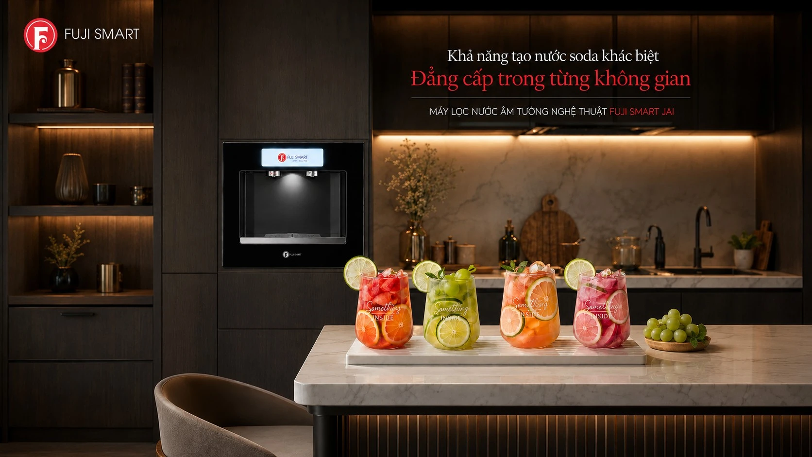 Giữa Fuji Smart JAI và các thương hiệu máy lọc nước âm tường châu Âu: Đâu là lý do người tiêu dùng sành sỏi nghiêng về Nhật Bản? 5 Máy lọc nước âm tường nghệ thuật Fuji Smart JAI có khả năng tạo nước soda khác biệt