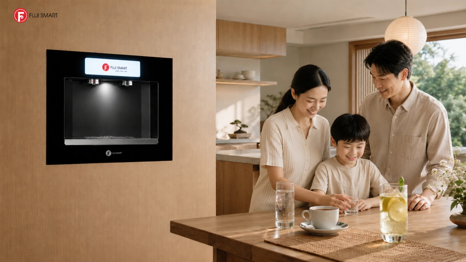 Giữa Fuji Smart JAI và các thương hiệu máy lọc nước âm tường châu Âu: Đâu là lý do người tiêu dùng sành sỏi nghiêng về Nhật Bản? 4 Máy lọc nước âm tường cao cấp Fuji Smart JAI giúp tối ưu không gian, nâng tầm thẩm mỹ cho căn bếp