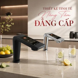 Máy lọc nước 4 trong 1 Fuji Smart The Barista - Vừa làm nóng/lạnh, vừa tạo nước soda