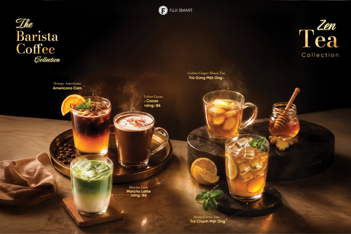 Menu Fuji Smart The Barista