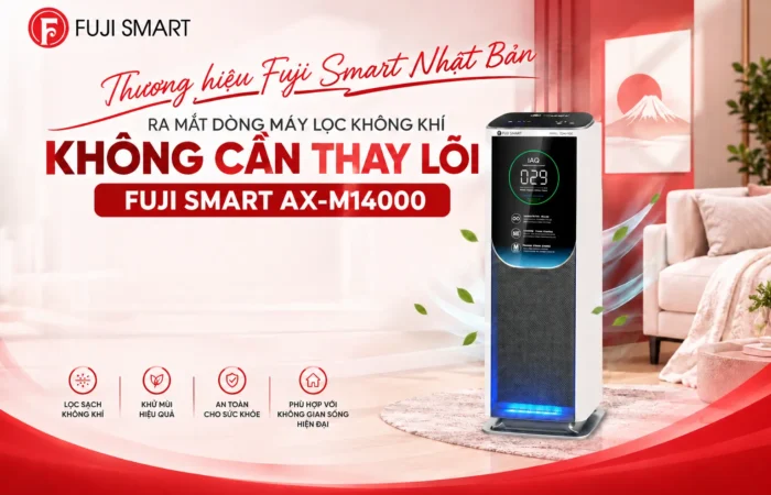 Thuong-hieu-Fuji-Smart-Nhat-Ban-ra-mat-dong-may-loc-khong-khi-khong-can-thay-loi-Fuji-Smart-AX-M14000